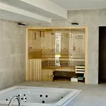 D309 Eco Boho 2 Sypialniami Z Basenem, Sauna, Jacuzzi, Przy Samej Plazy - 5d Appartement *