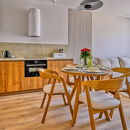 Apartament D309 Eco Boho 2 Sypialniami Z Basenem, Sauną, Jacuzzi, Przy Samej Plaży - 5d Niechorze