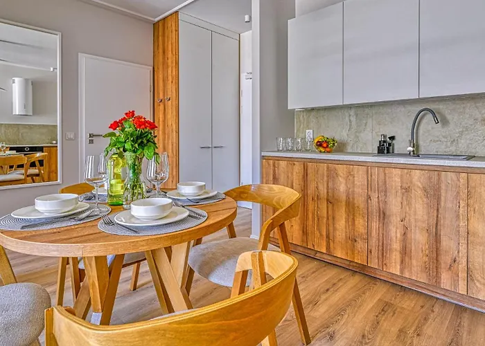 D309 Eco Boho 2 Sypialniami Z Basenem, Sauna, Jacuzzi, Przy Samej Plazy - 5d Διαμέρισμα *