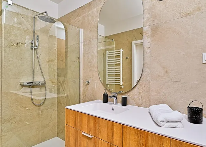 D309 Eco Boho 2 Sypialniami Z Basenem, Sauna, Jacuzzi, Przy Samej Plazy - 5d