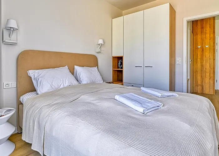 Daire D309 Eco Boho 2 Sypialniami Z Basenem, Sauna, Jacuzzi, Przy Samej Plazy - 5d