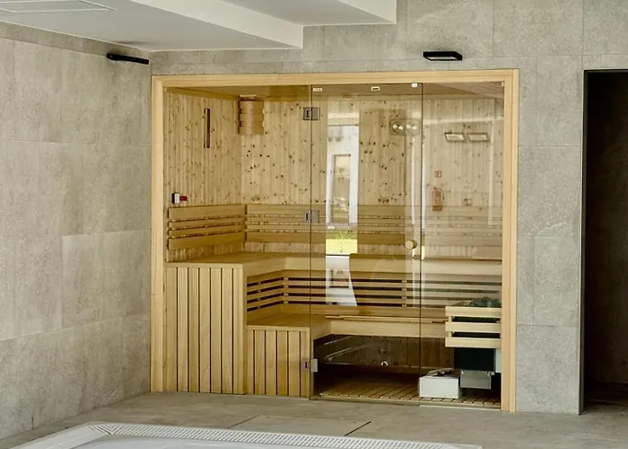 D309 Eco Boho 2 Sypialniami Z Basenem, Sauna, Jacuzzi, Przy Samej Plazy - 5d Διαμέρισμα *